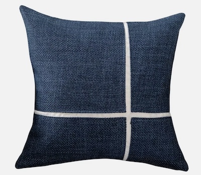 blue cushion